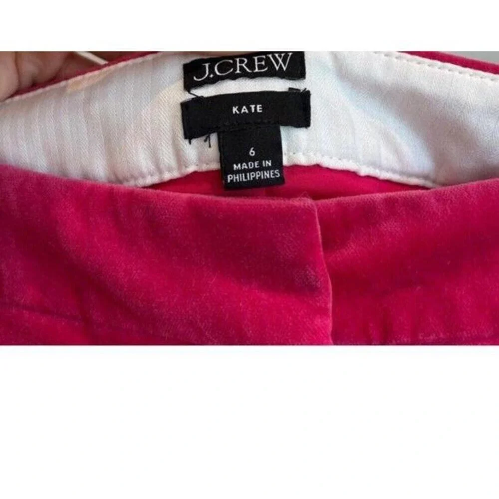 J. Crew. Willa Blazer Pants Suit Fuschia Dragon Fruit Pink Size 6 Velvet NWT
